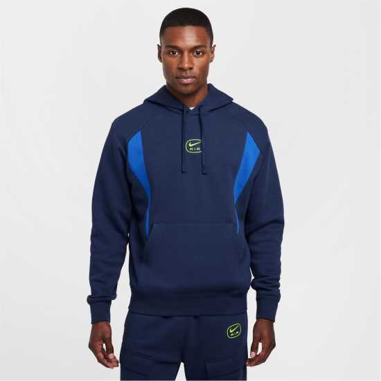 Nike Nsw Sw Air Po Hoody Flc Bb Тъмносин/Син/Волт 