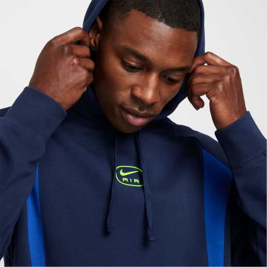 Nike Nsw Sw Air Po Hoody Flc Bb Тъмносин/Син/Волт 