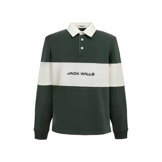 Jack Wills Rugby Sweat Sn44 Винограден 