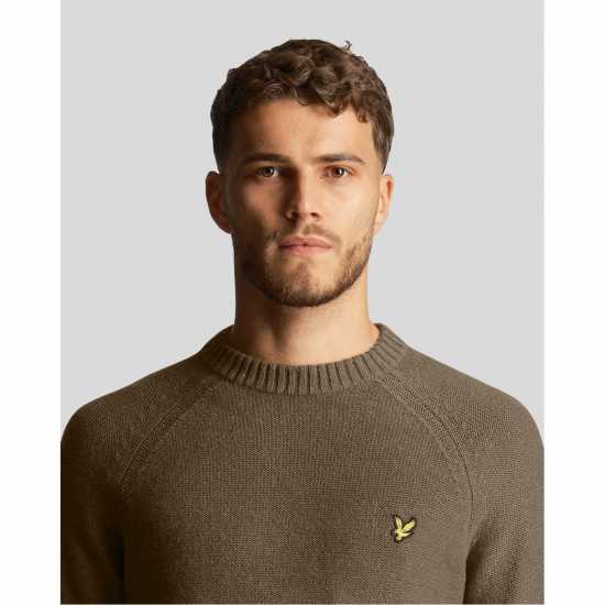 Lyle And Scott Lyle Donegal C-Neck Sn99 Линден Каки 