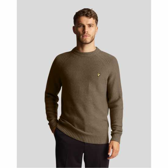 Lyle And Scott Lyle Donegal C-Neck Sn99 Линден Каки 