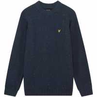 Lyle And Scott Lyle Donegal C-Neck Sn99 Грязно морско синьо 