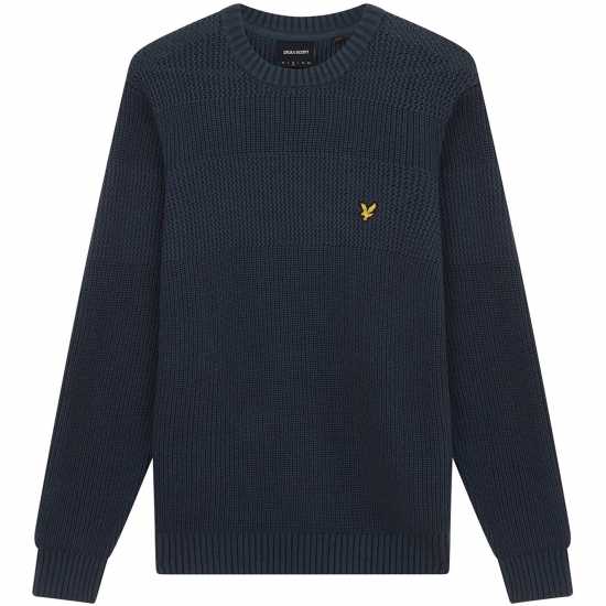 Lyle And Scott Lyle C-Neck Jumper Sn99 Грязно морско синьо 