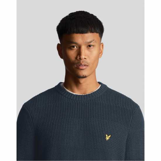 Lyle And Scott Lyle C-Neck Jumper Sn99 Грязно морско синьо 