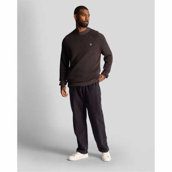 Lyle And Scott Birdseye Mock Jumper  