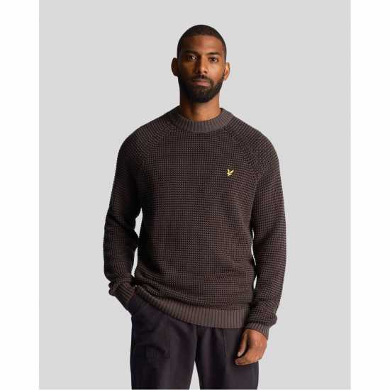 Lyle And Scott Birdseye Mock Jumper  