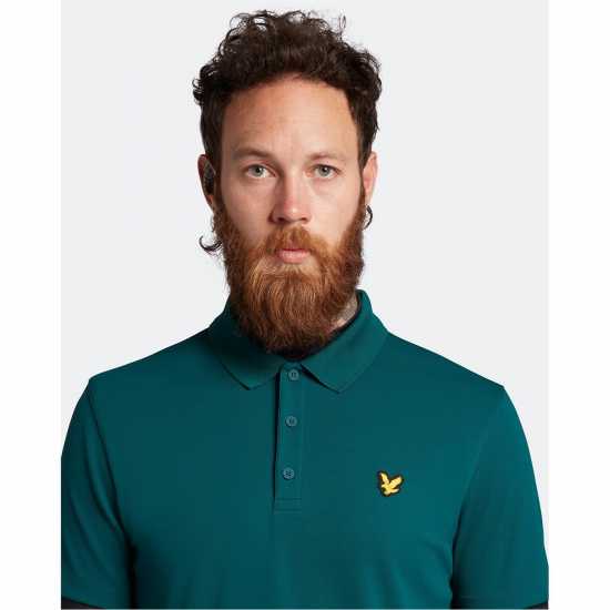 Lyle And Scott Lyle Golf Tech Polo Sn99 Голф зелено Tshirts under 20