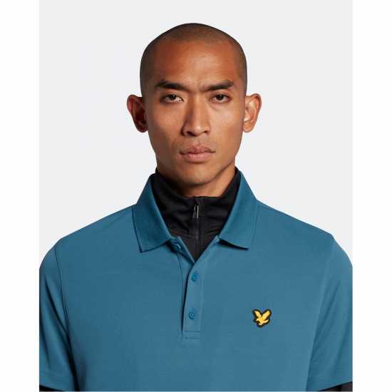 Lyle And Scott Lyle Golf Tech Polo Sn99 Лазурен Tshirts under 20