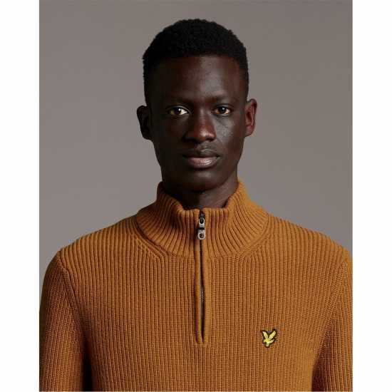 Lyle And Scott Quarter Zip Jumpr Sn99  