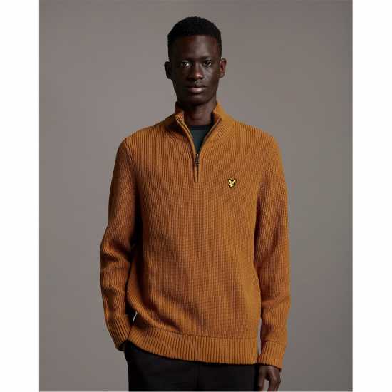 Lyle And Scott Quarter Zip Jumpr Sn99  