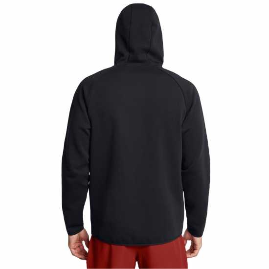 Under Armour Мъжки Суитшърт Armour Ua Unstoppable Flc Fz Hd Eu Hoody Mens Черно 