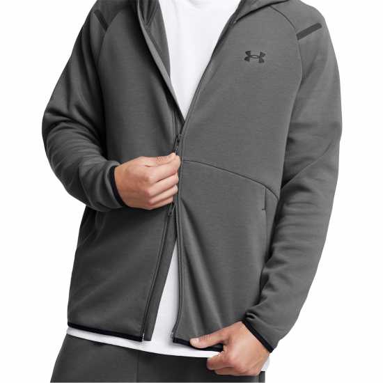 Under Armour Мъжки Суитшърт Armour Ua Unstoppable Flc Fz Hd Eu Hoody Mens Кастлърок 