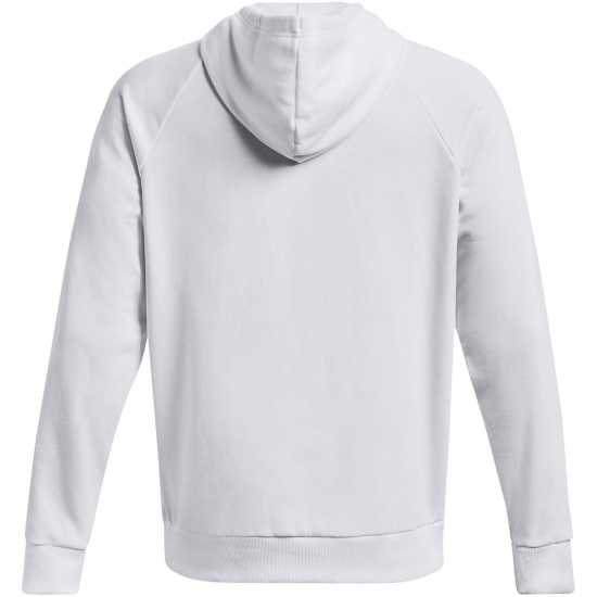 Under Armour Мъжки Суитшърт Armour Ua Rival Fleece Logo Hd Hoody Mens Бяло 