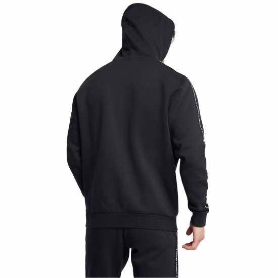 Under Armour Мъжки Суитшърт Icon Fleece Taping Hoody Mens Черно 