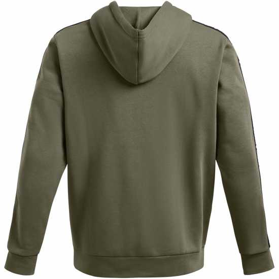 Under Armour Мъжки Суитшърт Icon Fleece Taping Hoody Mens Зелено 