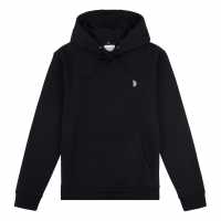 Us Polo Assn Dhm Bb Hoody Sn00 Черно/Бяло Мъжки суитчъри и блузи с качулки