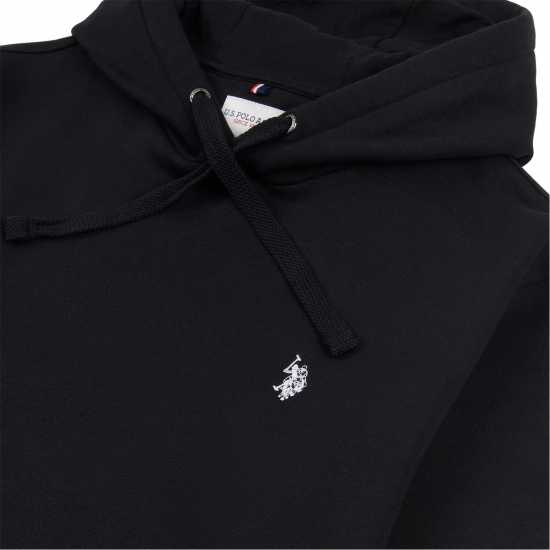 Us Polo Assn Dhm Bb Hoody Sn00 Черно/Бяло Мъжки суитчъри и блузи с качулки