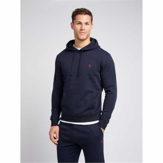 Us Polo Assn Dhm Bb Hoody Sn00 Морска синьо/червено Мъжки суитчъри и блузи с качулки