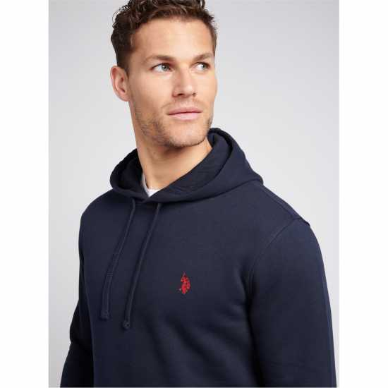 Us Polo Assn Dhm Bb Hoody Sn00 Морска синьо/червено Мъжки суитчъри и блузи с качулки