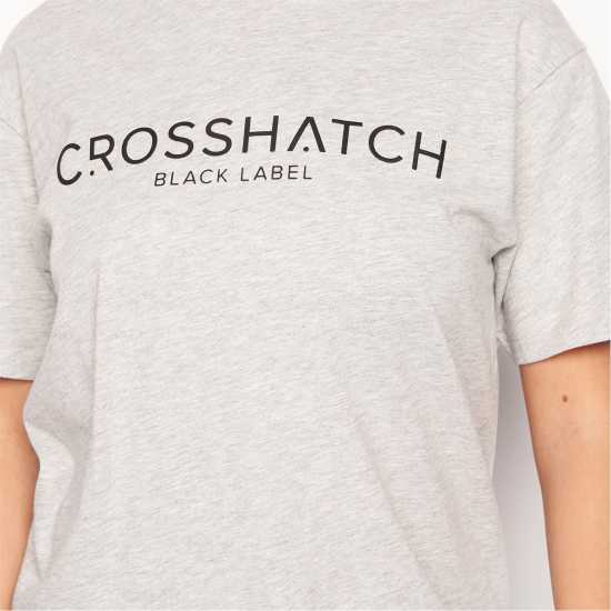 Crosshatch Lnduts Drss T Ld99 Сив марл Дамски поли и рокли