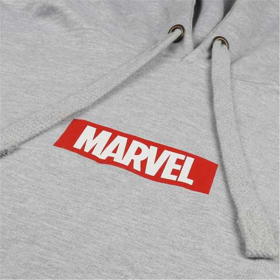 Marvel Comics Box Logo Hoodie  Мъжки суитчъри и блузи с качулки