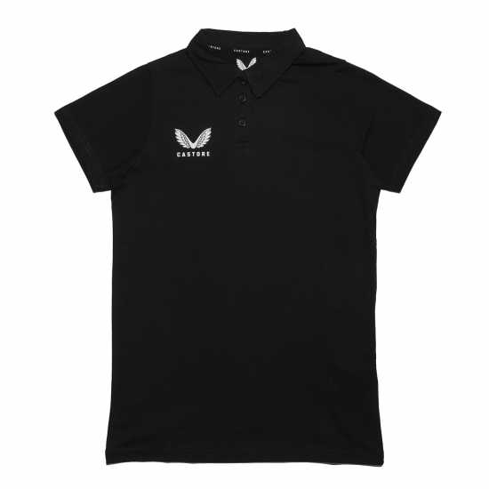 Castore Ss Polo Jn99 Черно Детски тениски тип поло