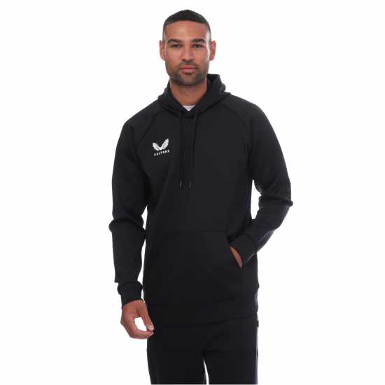 Мъжки Суитшърт Castore Scuba Overhead Hoodie Hoody Mens Черно Мъжки суитчъри и блузи с качулки