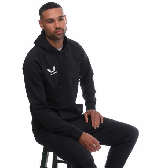 Мъжки Суитшърт Castore Scuba Overhead Hoodie Hoody Mens Черно Мъжки суитчъри и блузи с качулки