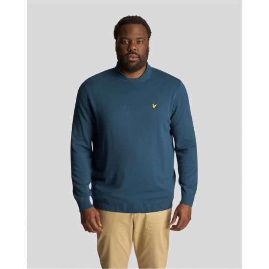 Lyle And Scott Lyle Mer Crew Jumper Sn99 Нави Апрес 