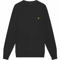 Lyle And Scott Lyle Mer V Jumper Sn99 Угълено черно ML 398 