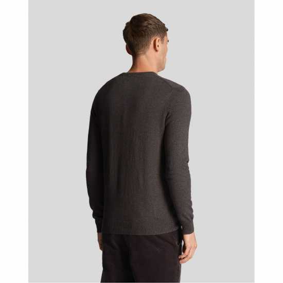 Lyle And Scott Lyle Mer V Jumper Sn99 Угълено черно ML 398 