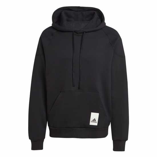 Adidas Lounge Fleece Hoodie Mens Hoody Черно 