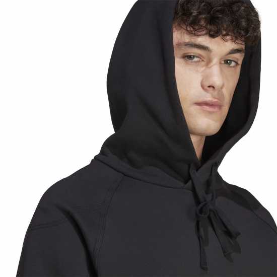 Adidas Lounge Fleece Hoodie Mens Hoody Черно 