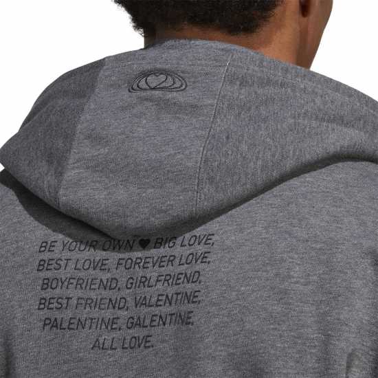 Adidas Мъжки Суитшърт Valentines Day Hoodie Hoody Mens  Мъжки суитчъри и блузи с качулки