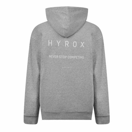 Puma Мъжки Суитшърт X Hyrox World Hoodie Hoody Mens Пума Сиво 