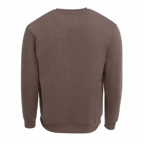 Lee Cooper Sweater Кафяво Мъжки горнища на анцуг