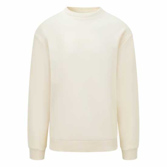 Blank Essentials Tonal Puff Print Sweatshirt Лятна пясък Мъжки горнища на анцуг