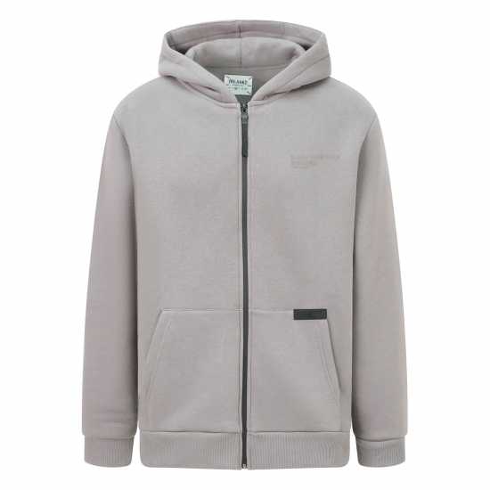 Blank Essentials Zip Through Hoody Сиво Мъжки суитчъри и блузи с качулки