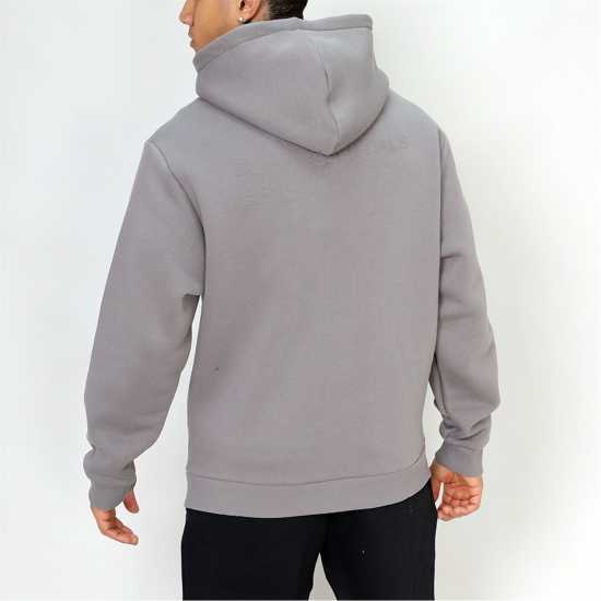 Blank Essentials Zip Through Hoody Сиво Мъжки суитчъри и блузи с качулки