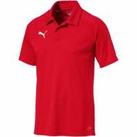 Puma Liga Polo Sn99 Пума Червен/Бял Мъжки тениски с яка