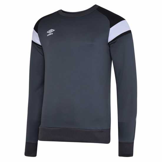 Umbro Poly Flc Sweat Sn99 Въглерод/Черно Мъжко облекло за едри хора