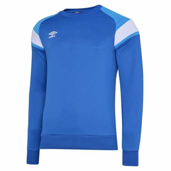 Umbro Poly Flc Sweat Sn99 Кралско/Ибица Синьо Мъжко облекло за едри хора