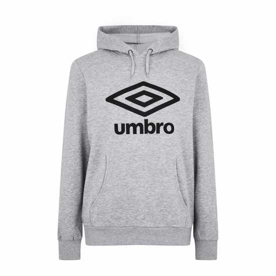 Umbro Rspns Oh Hdy 99 Сив марл Мъжки суитчъри и блузи с качулки