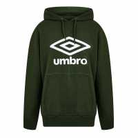 Umbro Rspns Oh Hdy 99 Рифл зелен Дамски суичъри и блузи с качулки