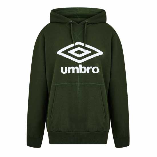 Umbro Rspns Oh Hdy 99 Рифл зелен Дамски суичъри и блузи с качулки