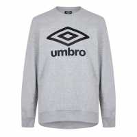 Umbro Rspns Crw Swt 99 Сив марл Мъжки горнища на анцуг