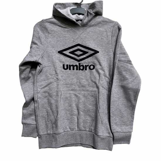 Umbro Rspns Oh Hdy Jn99 Сив марл Детски суитчъри и блузи с качулки