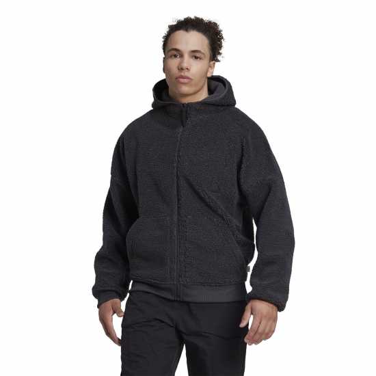 Adidas Polar Fleece Full-Zip Sweatshirt  Мъжки суитчъри и блузи с качулки