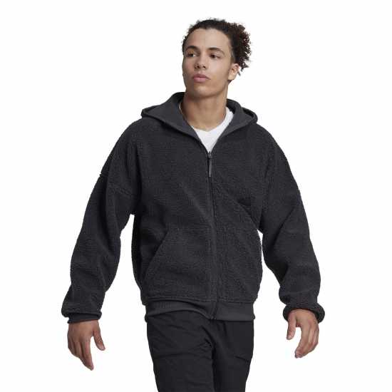 Adidas Polar Fleece Full-Zip Sweatshirt  Мъжки суитчъри и блузи с качулки