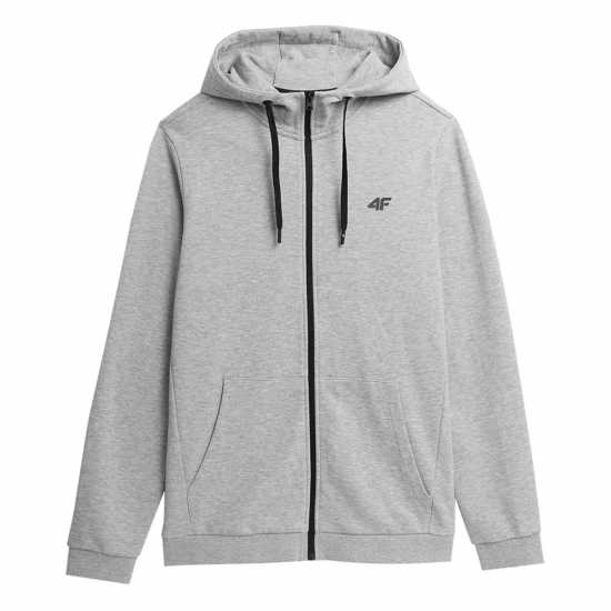 4F Fz Hoodie Light Grey Мъжки суитчъри и блузи с качулки